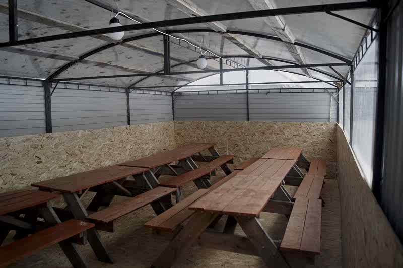 Беседка на 40 человек